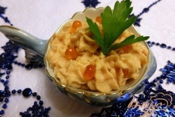 фото рецепта Паштет из форели и красной икры