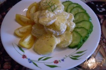 фото рецепта Картофель запеченный с сыром