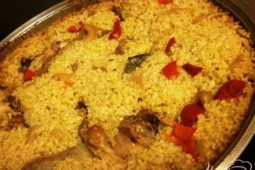 фото рецепта Пшенная каша с курицей и овощами