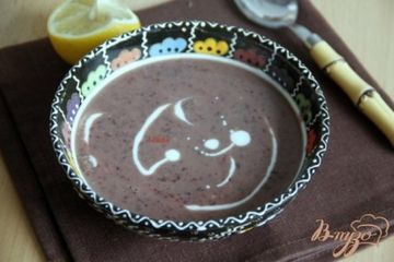 фото рецепта Фасолевый пряный суп-пюре
