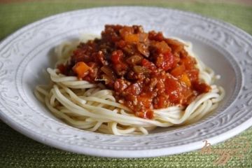 фото рецепта Мясной соус к пасте