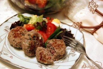 фото рецепта Котлеты по-сербски Уштипцы