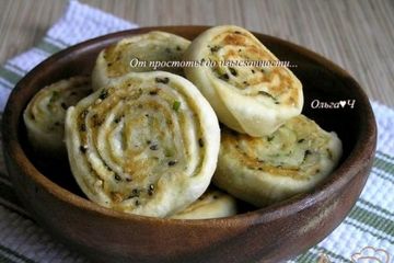 фото рецепта Картофельные рулеты с кунжутом