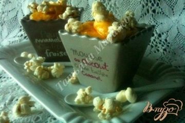 фото рецепта Десертный мусс из кукурузы
