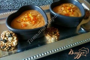фото рецепта Десертный крем из папайи и авокадо