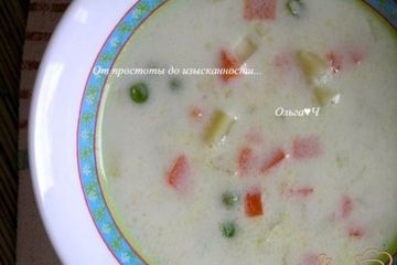 фото рецепта Молочно-овощной суп
