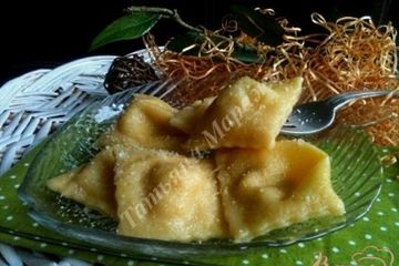 фото рецепта Равиоли с копченой рыбой и сыром