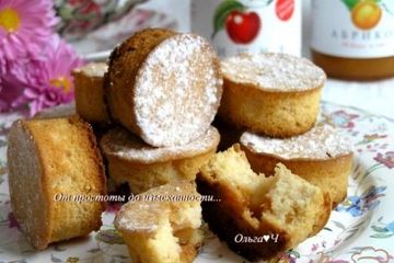 фото рецепта Миндальные птифуры с конфитюром
