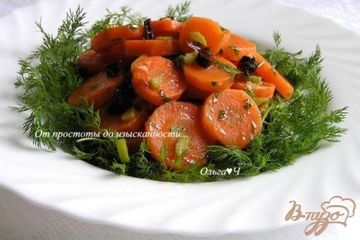 фото рецепта Салат из бланшированной моркови