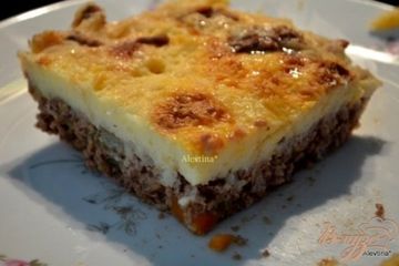 фото рецепта Пастуший пирог с чеддаром