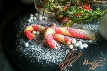фото рецепта Печенье Рождественский  посох