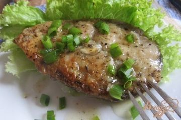 фото рецепта Толстолобик жареный с прованскими травами
