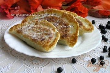 фото рецепта Чебуреки с пасленом