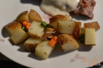 фото рецепта Картофельный гарнир в фольге