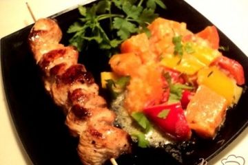 фото рецепта Куриные грудки на шпажках