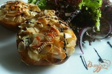 фото рецепта Груши с голубым сыром и утиной грудкой