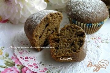фото рецепта Шоколадные кексы с пасленом