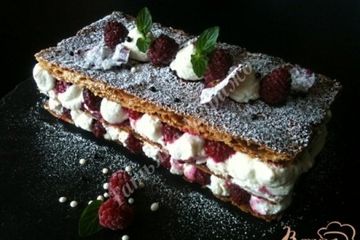 фото рецепта Mille-feuille - Мильфей с кремом из маскарпоне