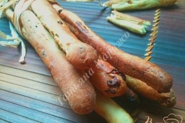 фото рецепта Хлебные палочки с сыром
