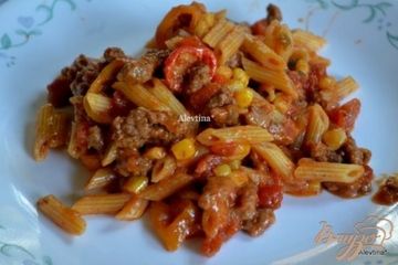 фото рецепта Чили с  пастой