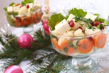 фото рецепта Цветная капуста с брынзой и морковью