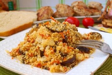 фото рецепта Кус-кус с овощами