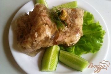 фото рецепта Галантин из говядины и курицы