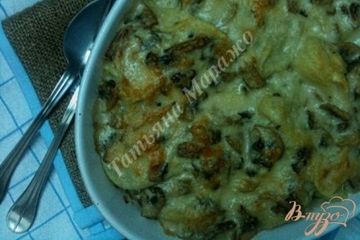 фото рецепта Запеканка из мясных шариков в тесте