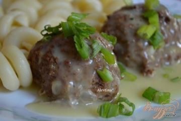 фото рецепта Фрикадельки с яблочным вкусом