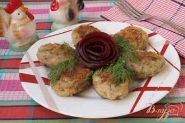 фото рецепта Постные котлеты из рыбных консервов