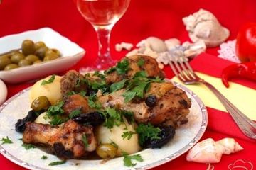 фото рецепта Курица Марбелья