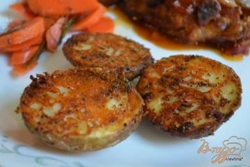 фото рецепта Картофель с пармезаном и  специями