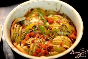 фото рецепта Запеченный хрустящий картофель