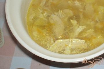 фото рецепта Легкий куриный суп