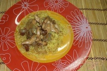 фото рецепта Куриное филе по-китайски с рисом