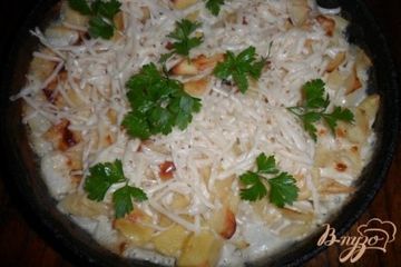 фото рецепта Запеченная картофель с сыром