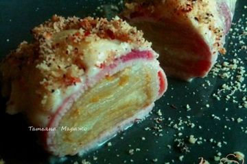фото рецепта Цикорий с ветчиной под сливочным соусом