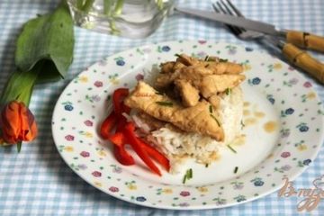 фото рецепта Куриные кусочки по-азиатски