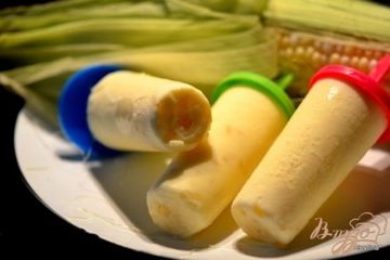 фото рецепта Кукурузное мороженое
