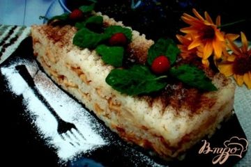 фото рецепта Рисовая запеканка с яблоками