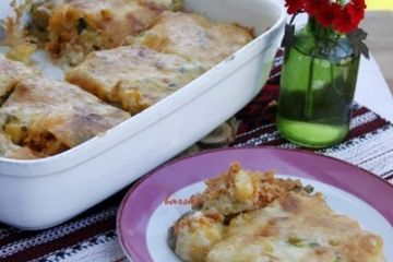 фото рецепта Мусака с овощами и рисом
