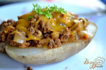 фото рецепта Слоппи запеченный картофель