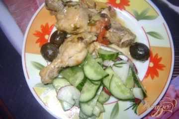 фото рецепта Курица с лимоном и травами