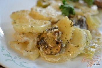 фото рецепта Картофель с грибами