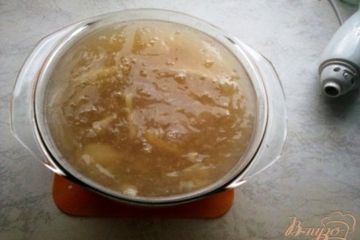фото рецепта Грушевый кисель с корицей