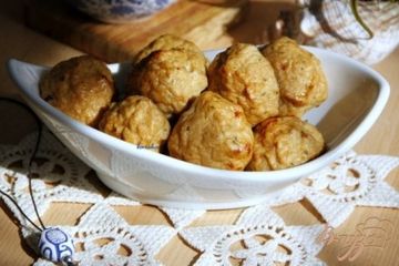 фото рецепта Куриные котлетки с яблочком