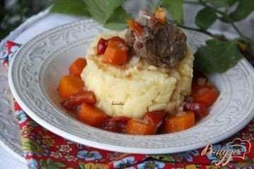 фото рецепта Говядина с морковью (Boeuf aux carottes)
