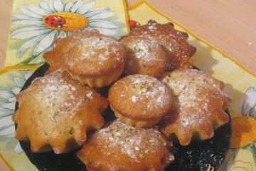 фото рецепта Апельсиновые кексы на кефире