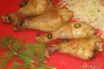 фото рецепта Пикантные куриные ножки