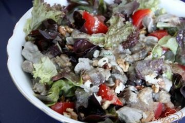 фото рецепта Перигорский салат. Salade perigourdine.